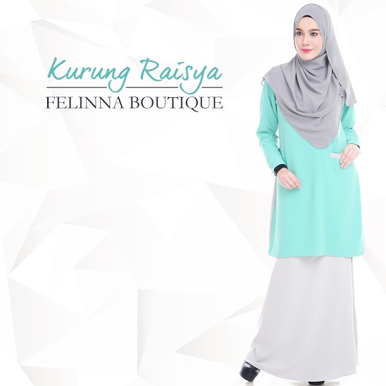  Baju kurung nursing friendly untuk raya 2019 dari Felinna 