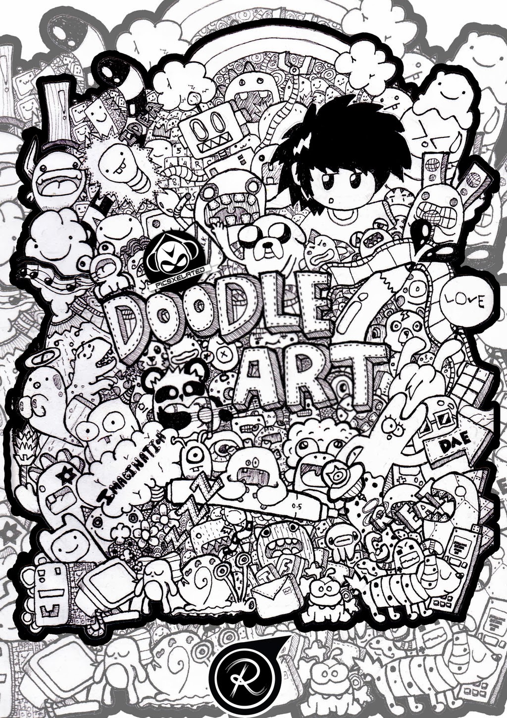 Doodle Art ~ Syarifatul Adibah