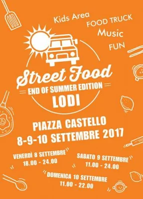 Lodi Street Food Festival 8-9-10 settembre Lodi