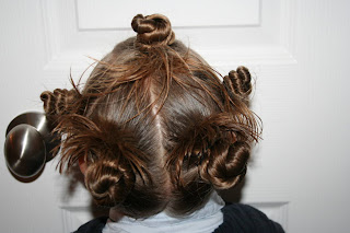 One Crazy Do! - Holiday Twisty Buns | Cute Girls Hairstyles