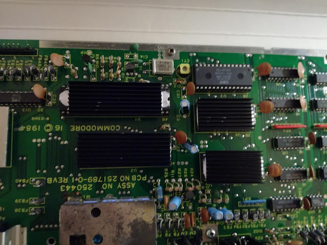 Commodore C16 installazione dissipatori