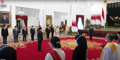 Abdullah Azwar Anas Dilantik Jadi Menteri PANRB oleh Presiden Jokowi