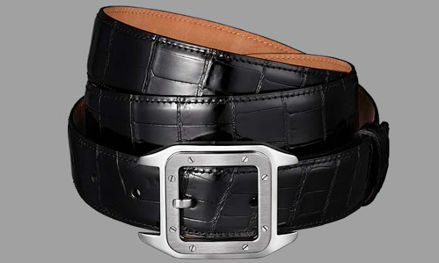 Cartier Crocodile Leather and Palladium Belt, Most Expensive Belts, Expensive Belts Brands, Expensive Belts, Belts