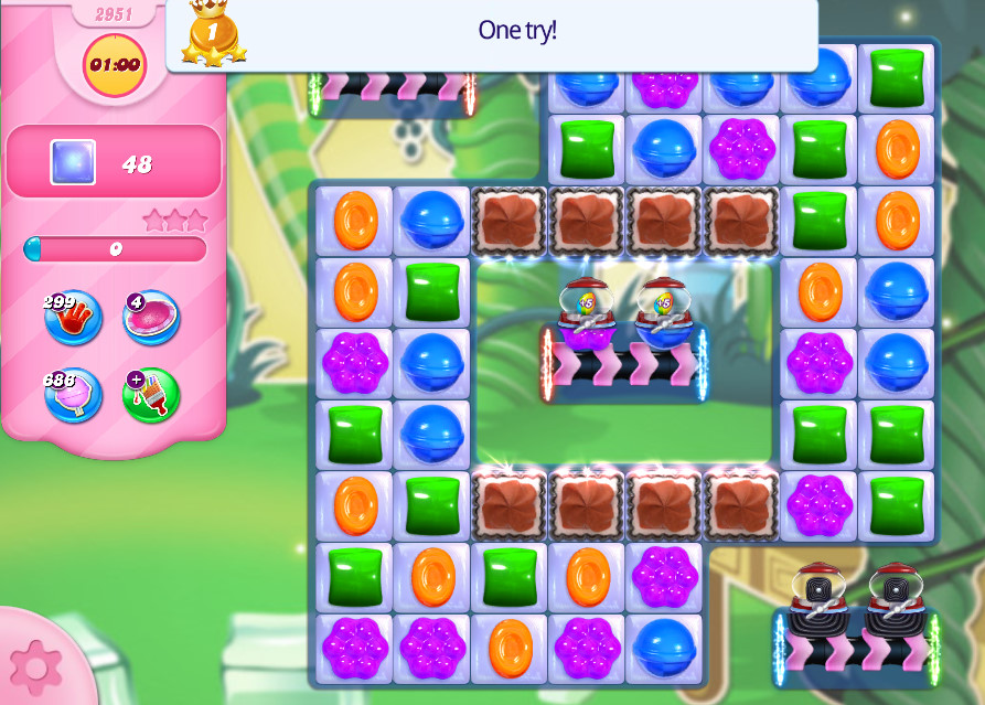 Candy Crush Saga level 2951