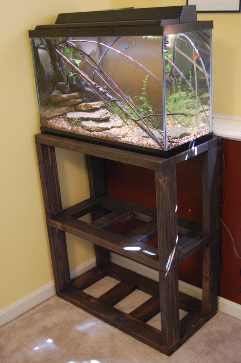 Inspirasi Terpopuler 22+ Aquarium Stand Design Ideas