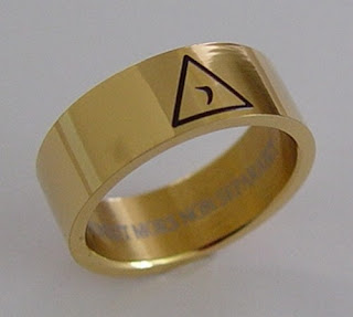 Scottish Rite 14th Degree Ring in Stainless Steel