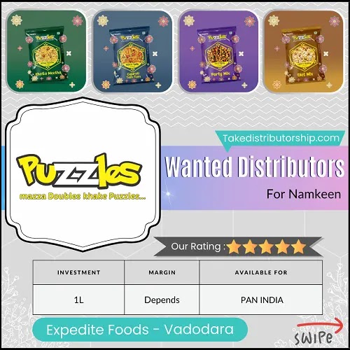 Wanted Distributors for Namkeen