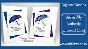 Nigezza Creates with Stampin' Up! Under My Umbrella  layered card