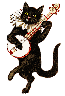 lucky black cat of hoodoo and voodoo