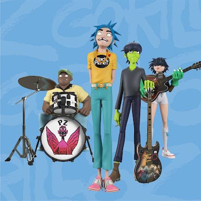 Gorillaz Song Machine Edition Vinyl Figures by Superplastic