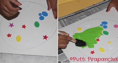 Sticker Resist Easter Eggs from Putti Prapancha