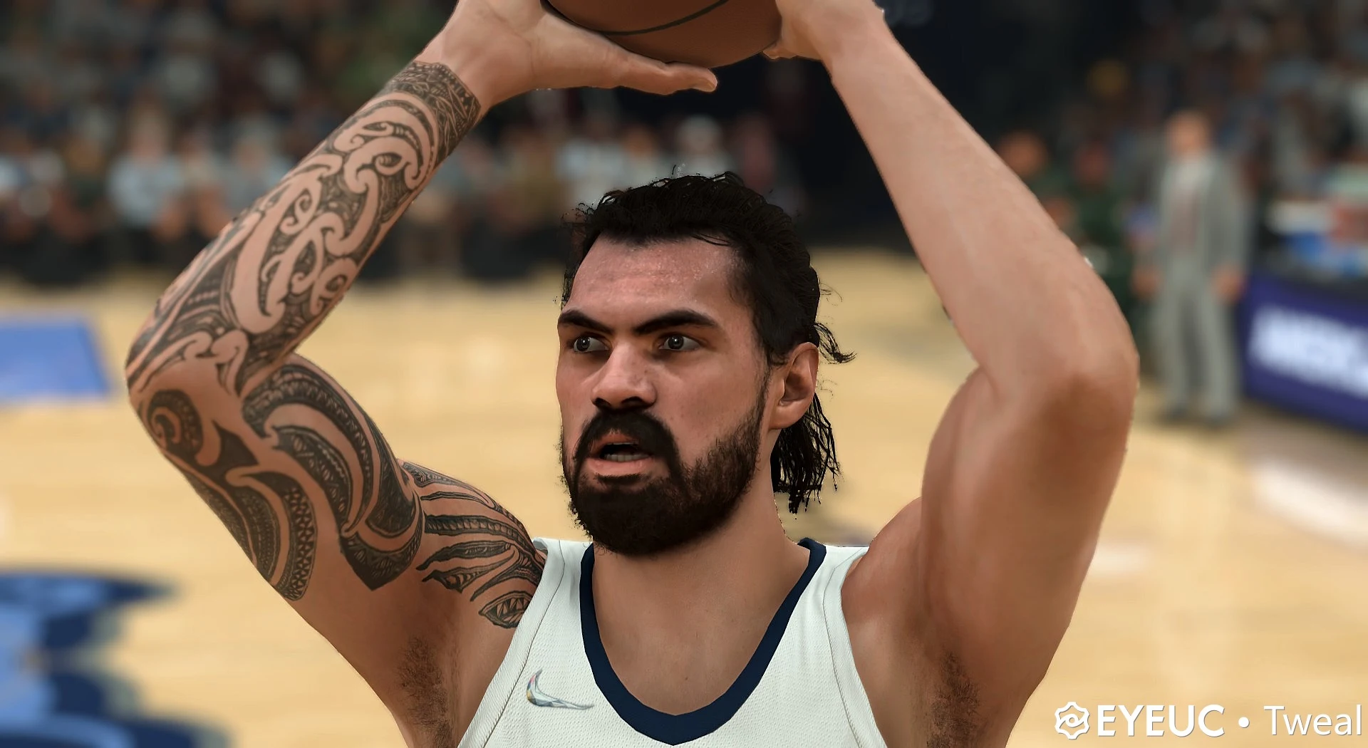 NBA 2K22 Steven Adams Cyberface