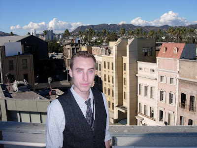 Yours truly at Paramount Studios backlot c 2006