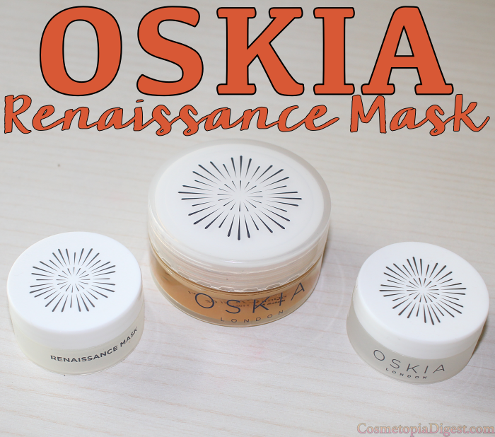 Oskia Renaissance Mask Gives You Instant Glowing Skin