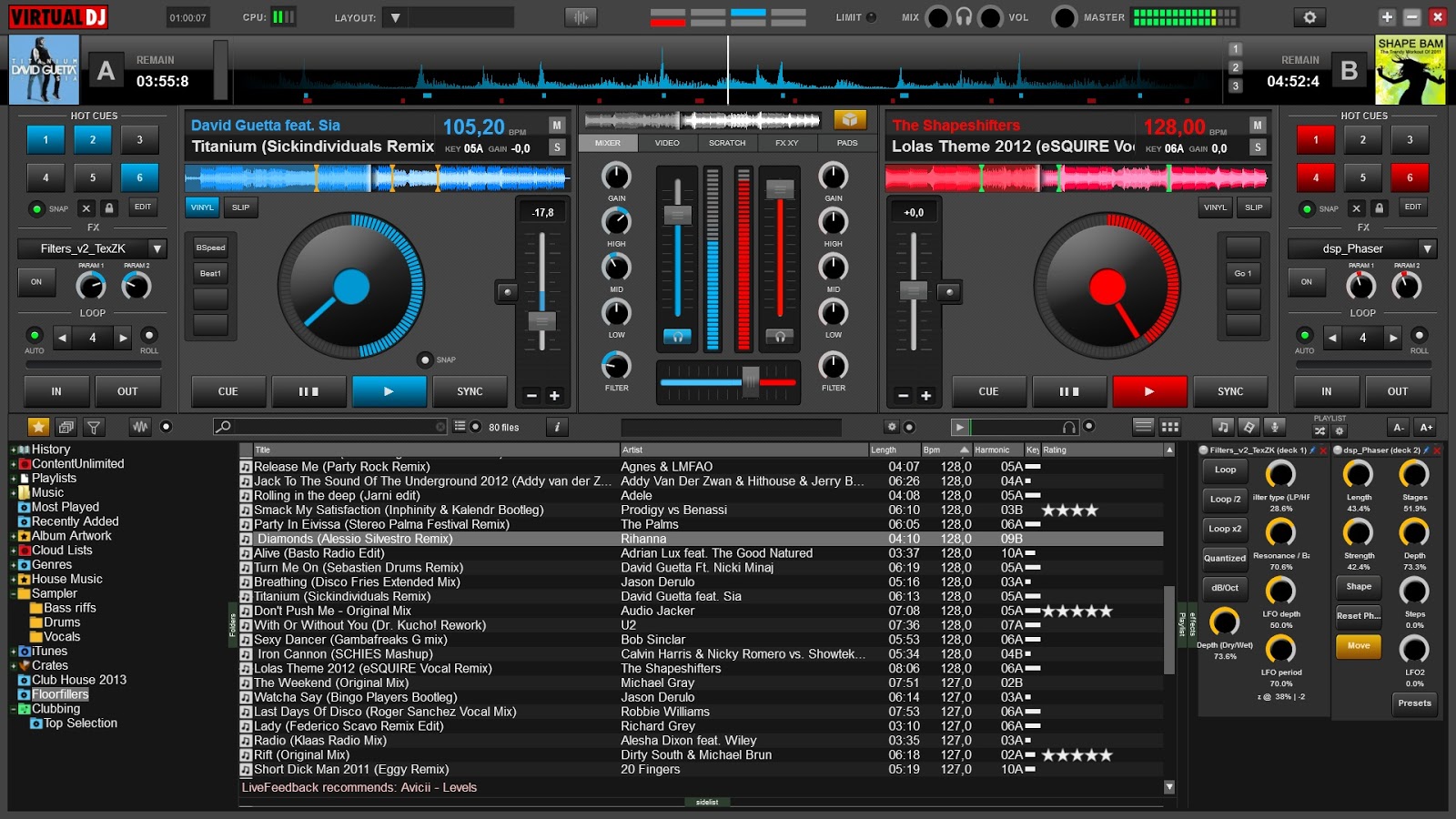 Virtual DJ 8 Pro Infinity 8.0 Crack,Serial Key and Keygen 