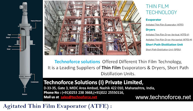 THIN FILM Technology - Agitated Thin Film Evaporator (ATFE)