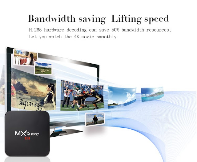 Android TV Box MXQ Amlogic Pro 4k giá rẻ chính hãng tại Việt Nam.