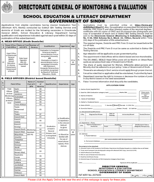 School Education and Literacy Department jobs june 2023