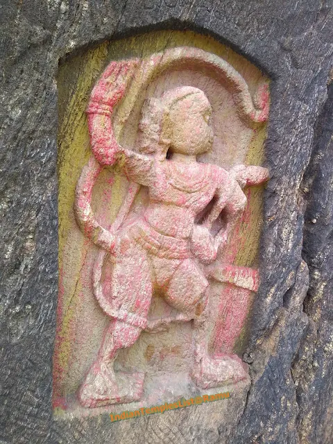 Lord Hanuma at Undavalli Caves