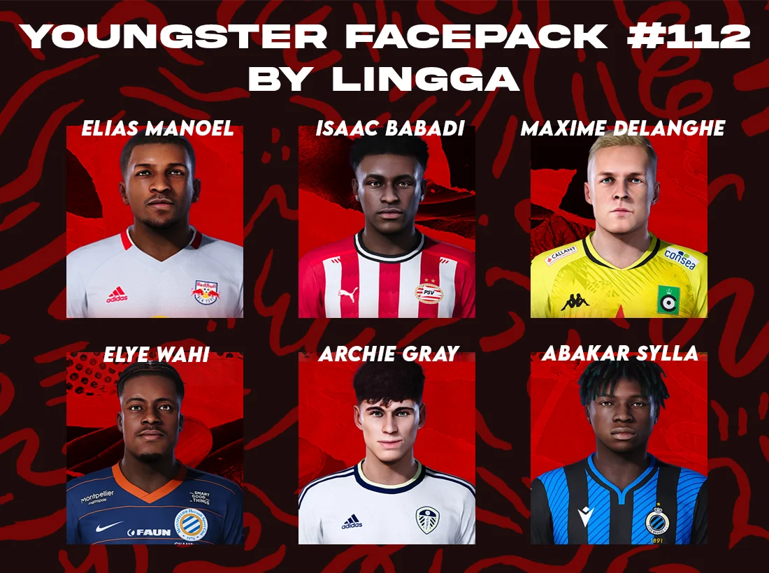 PES 2021 Youngster #112 Facepack by Lingga