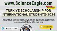Türkiye Scholarship for International Students 2024