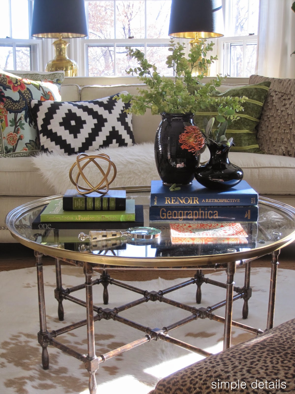 Simple Details Coffee Table Reveal And Styling Tips