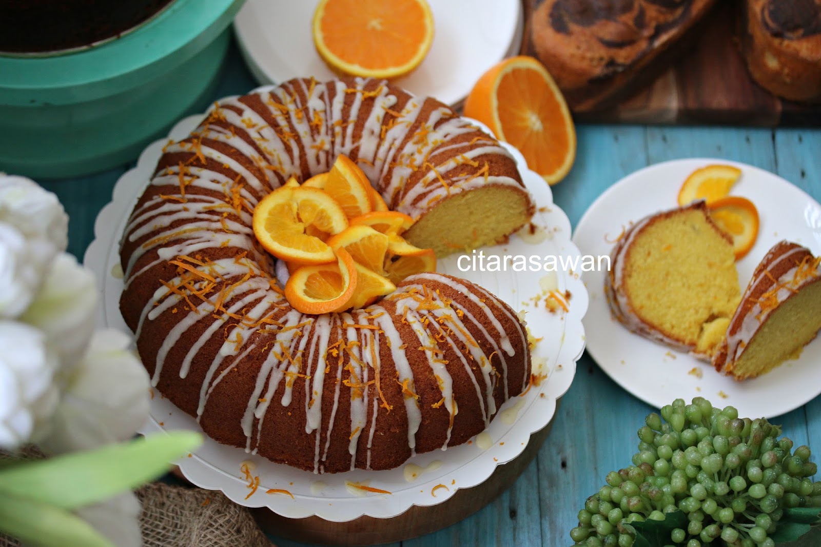 Kek Oren / Orange Cake ~ Resepi Terbaik