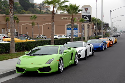 The Lamborghini carnaval