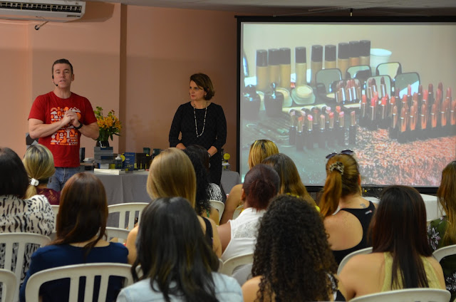 Somando Beleza, Neiva Marins, Workshop com o maquiador da Natura Marcos Costa