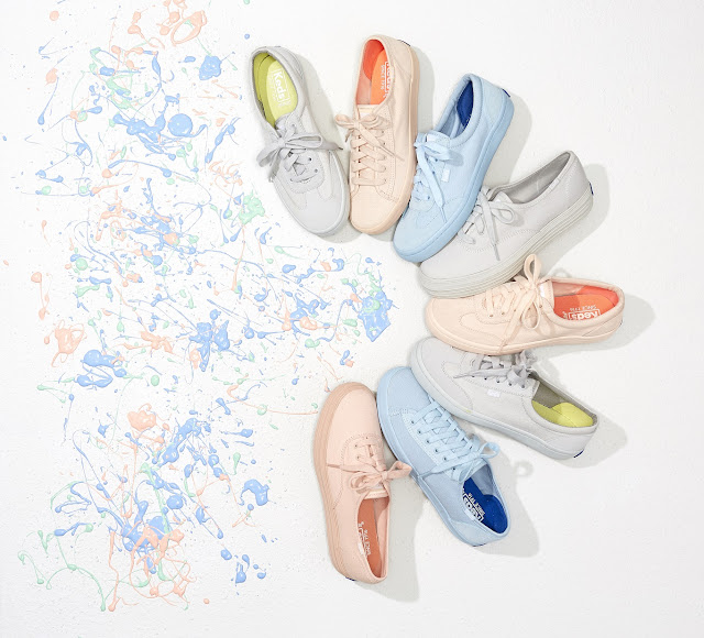 Pastel-Perfect Palette from Keds