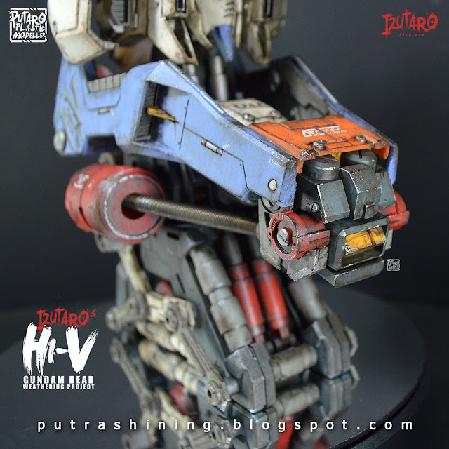 RX-93-ν2 Hi-ν Gundam Head | Customize Weathering by Putra Shining