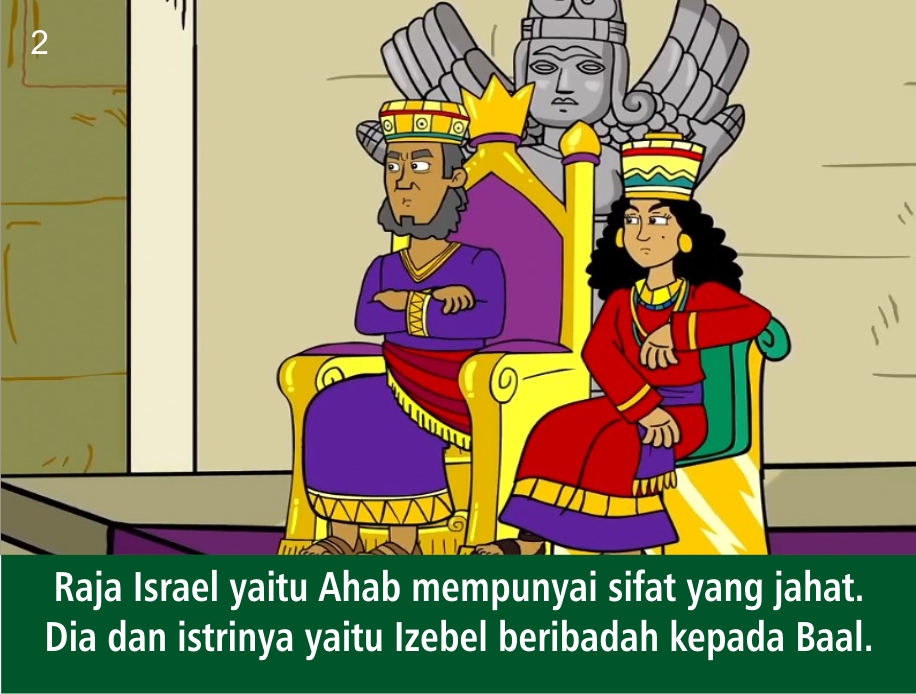 Komik Alkitab Anak: Nabi Elia dan Ibu Janda