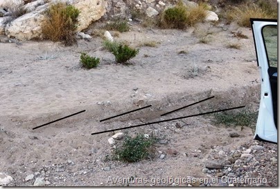 Estratificación cruzada fluvial