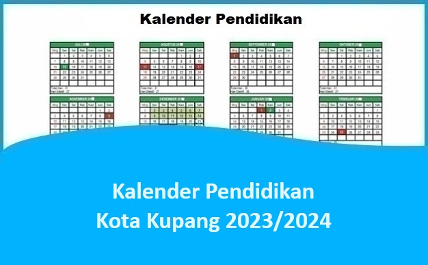 Kalender Pendidikan Kota Kupang 2023/2024