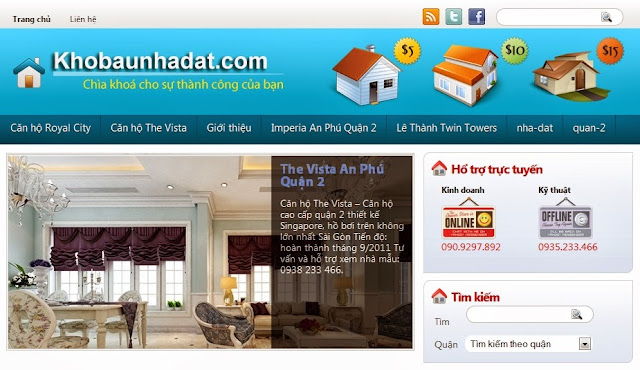  Thiết kế web 2.000.000 đ