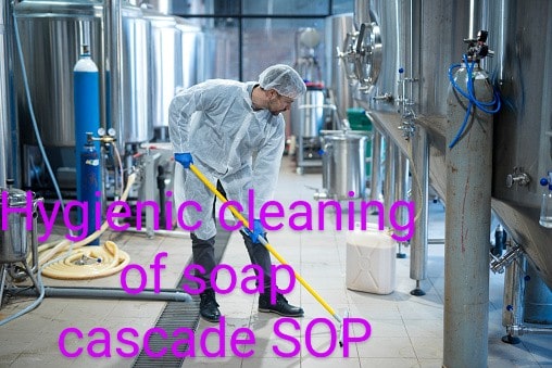 Hygienic cleaning of soap
