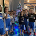 I bambini della Scuola Basket Arezzo sul parquet per la festa di Natale
