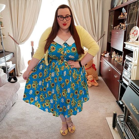 Hell Bunny Sunflower Dress