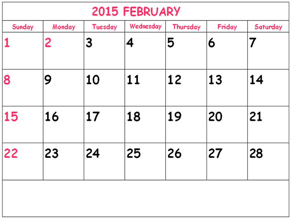 Free Printable Calendar 2018 Free Printable Calendar February