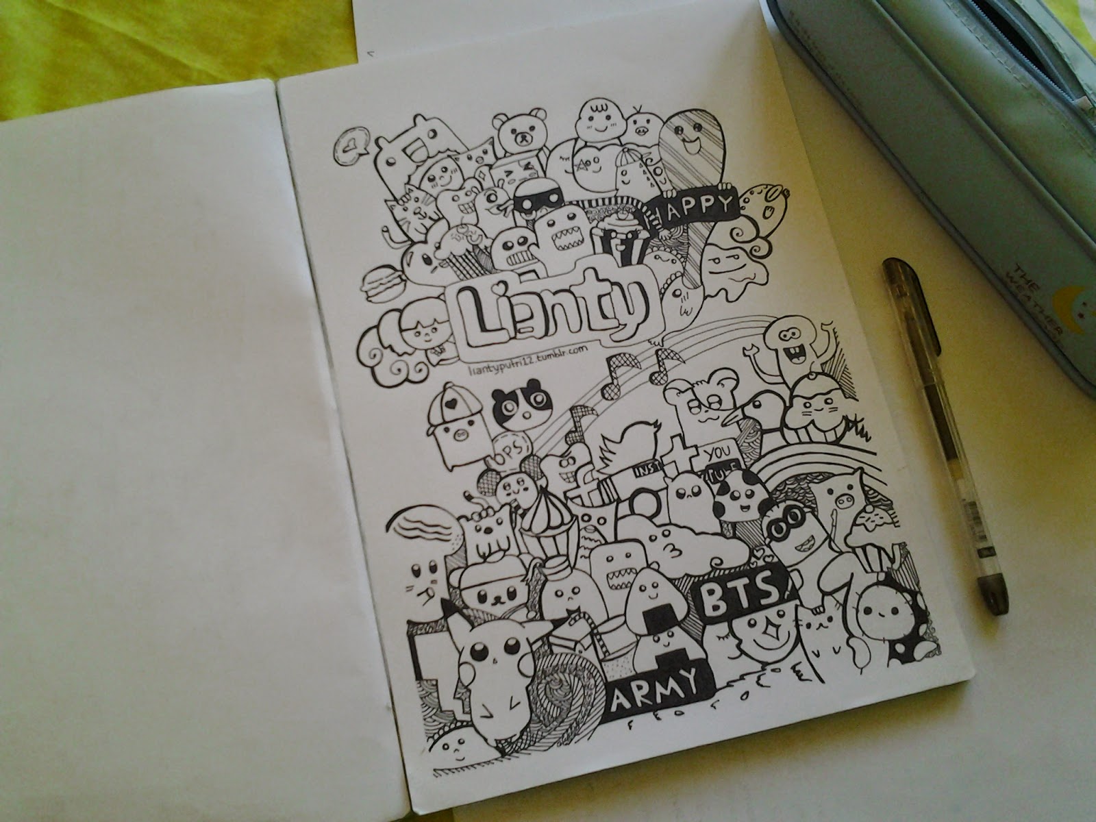 My Second Doodle Art Coretannya Lianty Putri