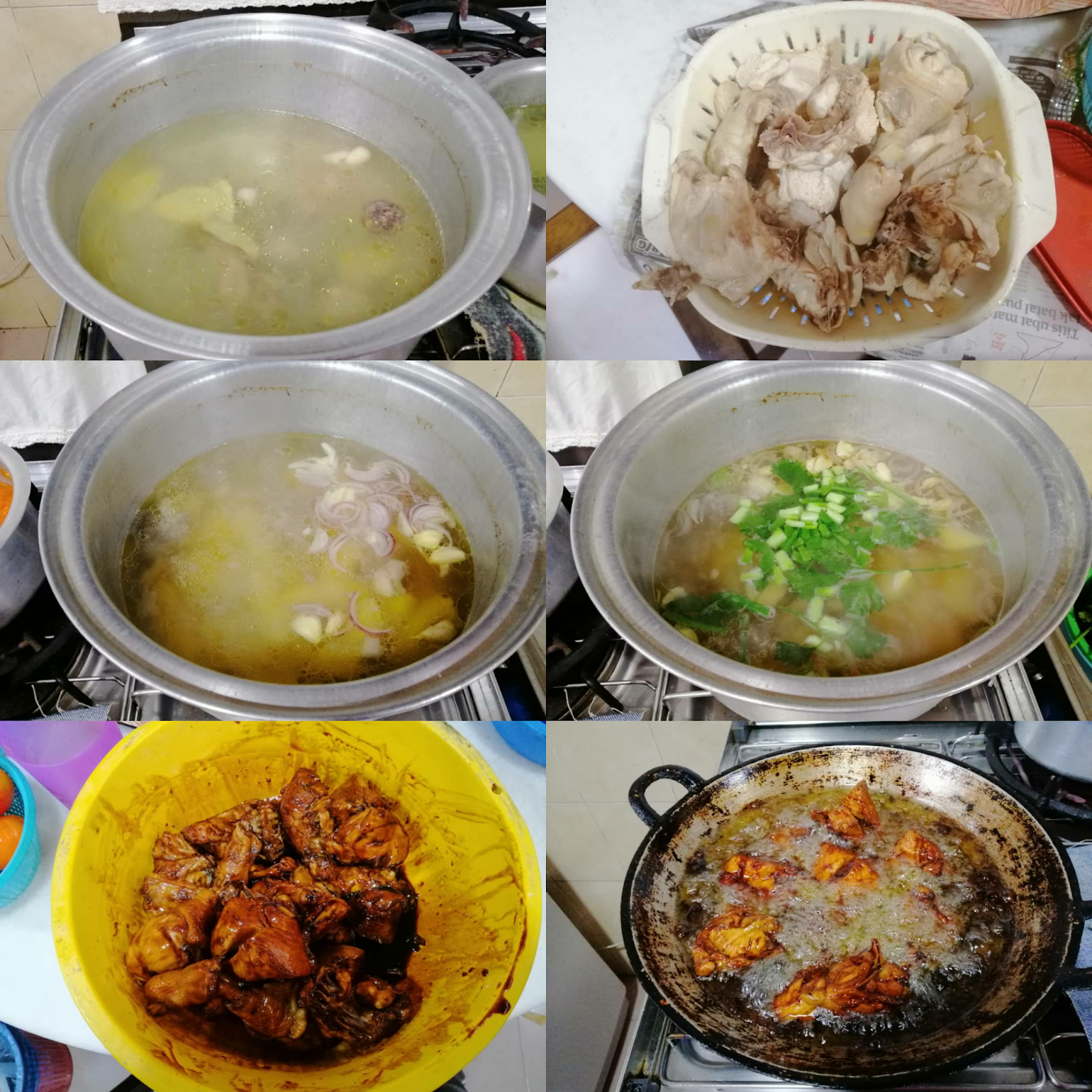! acuyuhan: Resepi Nasi Ayam untuk 10 orang makan