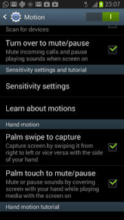 Palm Swipe To Capture Samsung