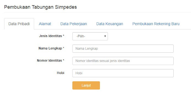 pendaftaran online bri