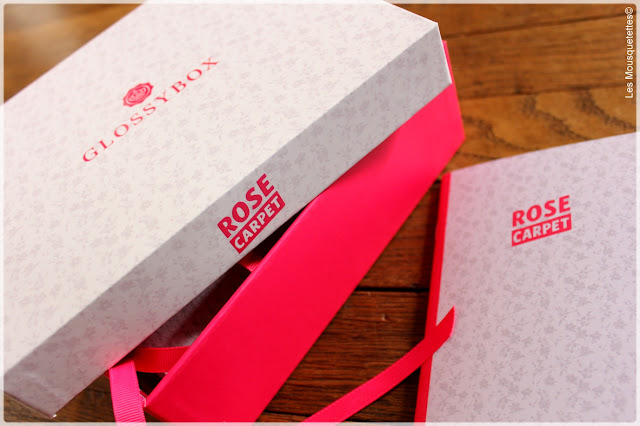 Glossybox Rose Carpet de novembre 2015 - Les Mousquetettes©