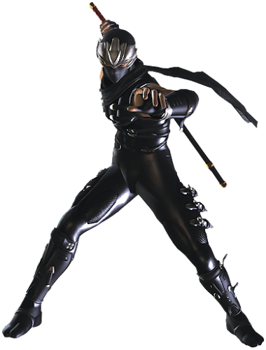 Ninja Gaiden II 08 Ryu Hayabusa Render PNG
