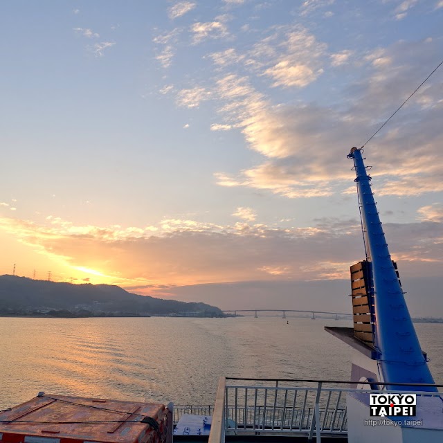 【新岡山港】前往小豆島最快途徑　伴著夕陽在瀨戶內海航行