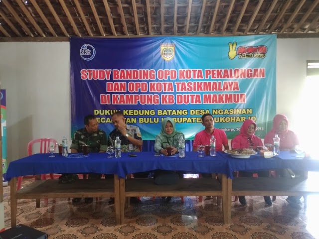 STUDY BANDING KAMPUNG KB DARI OPD KAB. TASIKMALAYA DI DESA NGASINAN KEC. BULU-SUKOHARJO