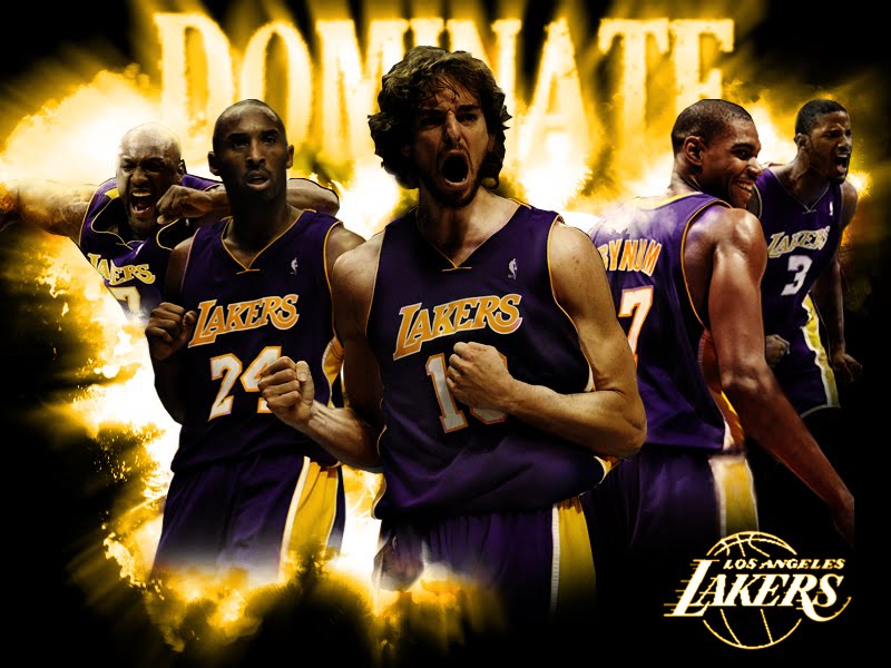 LAKERS 2010 Team #3 | Basketball Wallpaper