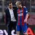 Borussia Moenchengladbach send Lionel Messi 'get well soon' message with Barcelona star set to miss Champions League trip-mirror.co.uk