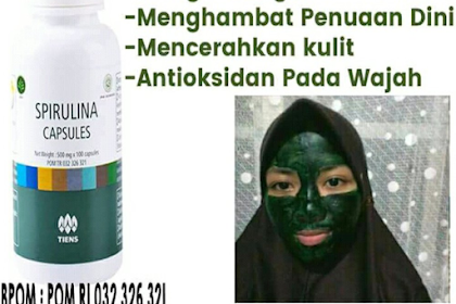 Masker Spirulina Berkualitas